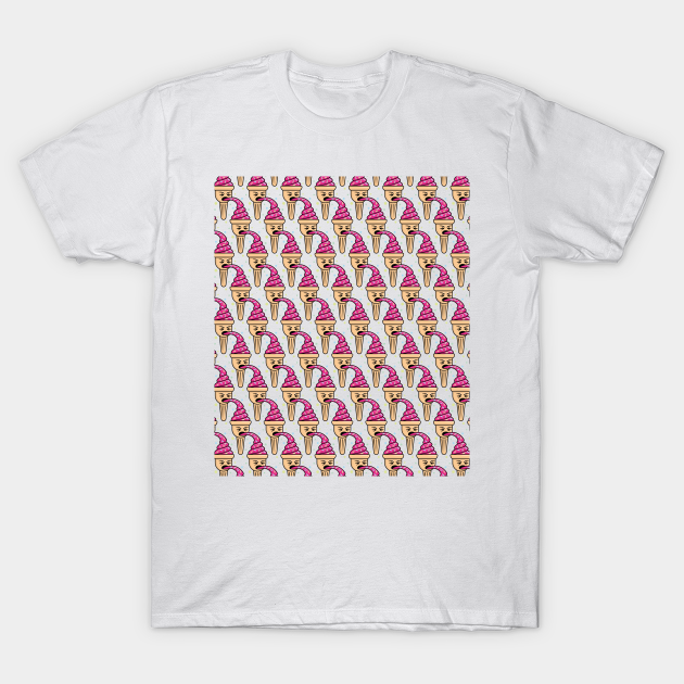 ice cream pattern shirt
